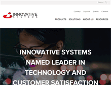 Tablet Screenshot of innovativesystems.com
